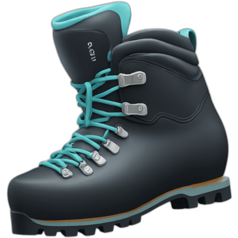 Black Ice climbing boots emoji