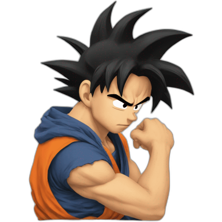 goku sad emoji