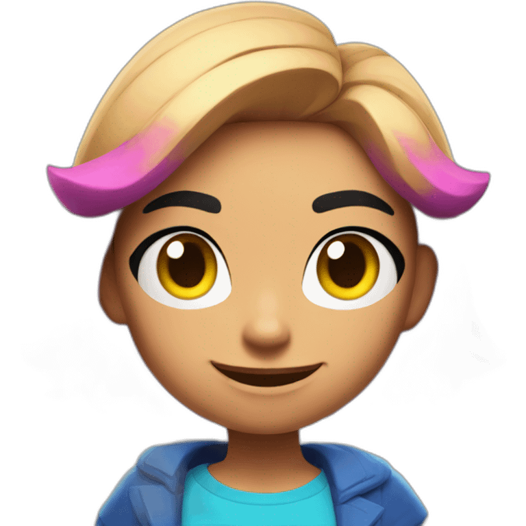 Colette from Brawl Stars emoji