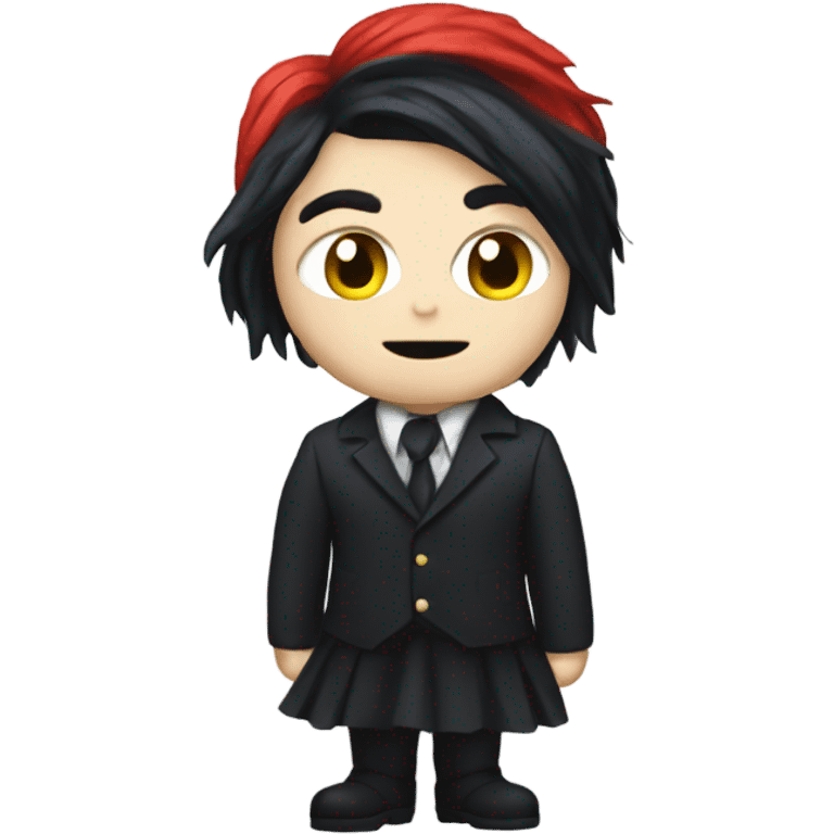 Gerard way wearing a dress emoji