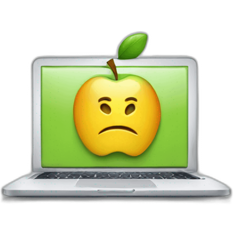 macbook Apple emoji