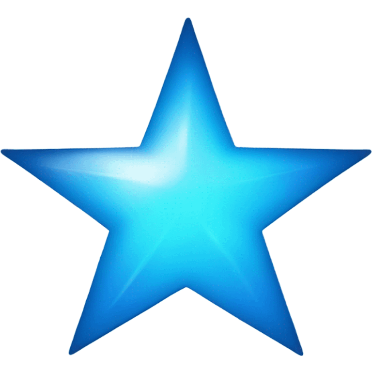 Blue star emoji