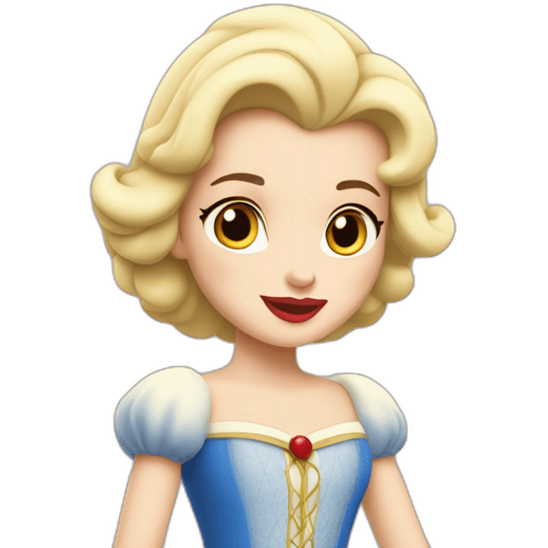 Blanche neige emoji