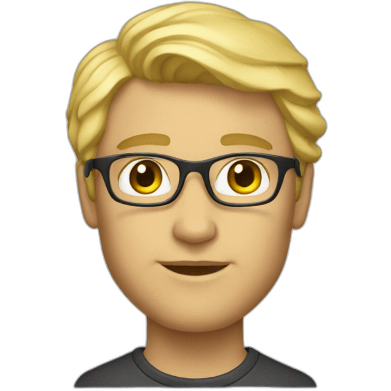 Alexander Greene, a blonde designer emoji