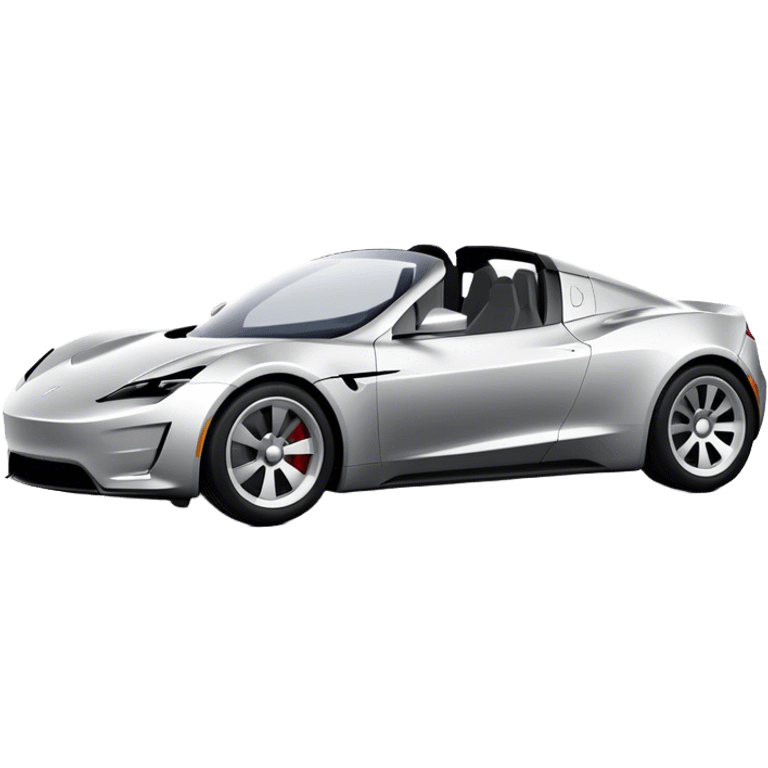 Tesla Roadster - Tesla (Model Year: 2020) (Iconic colour: Silver) emoji