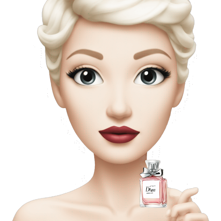 Miss Dior pefume  emoji