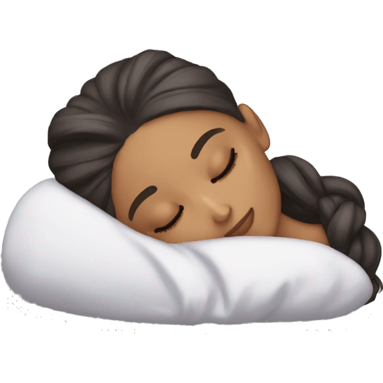 Ariana Grande sleeping emoji