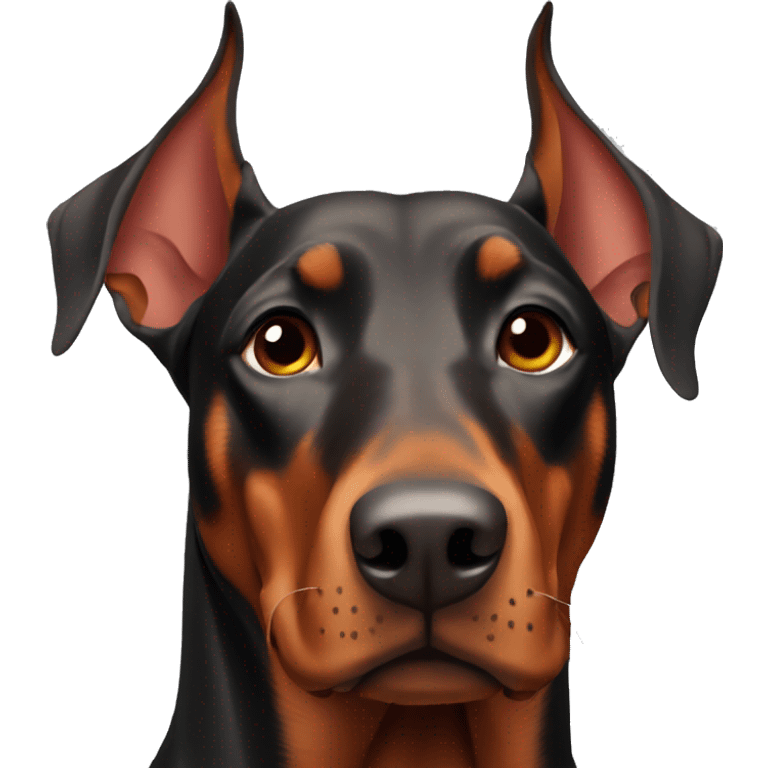 Red Doberman  emoji