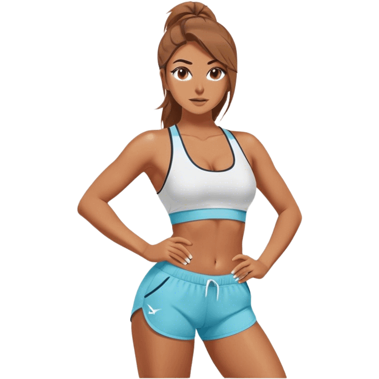 Women’s Gymshark shorts  emoji