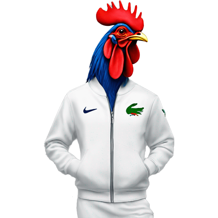 gym rooster lacoste tracksuit nie shoes emoji