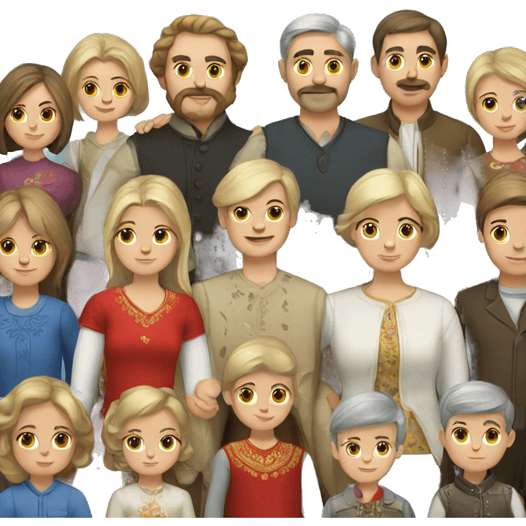 russian family emoji