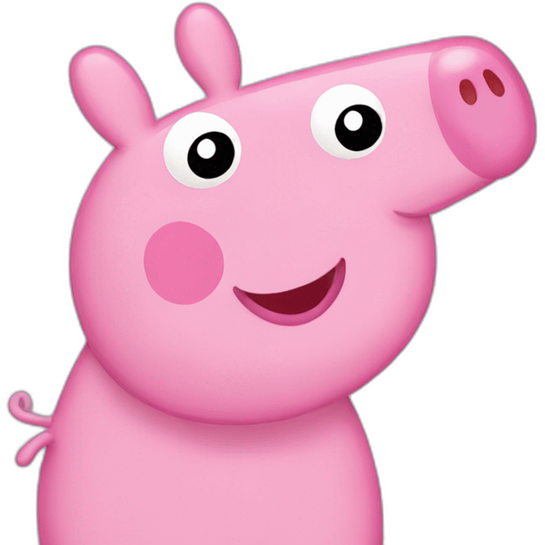 Peppa pig emoji