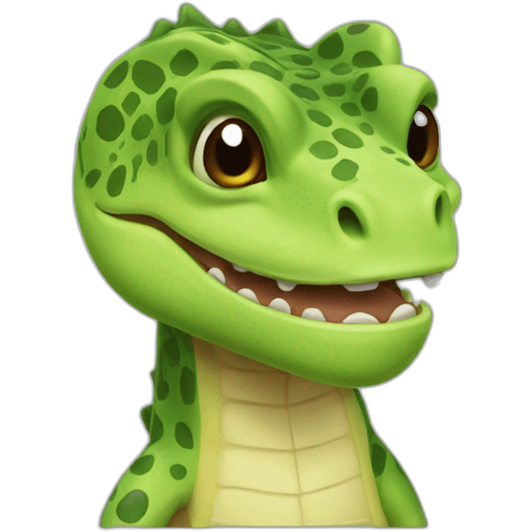 Chees-on-lizzard emoji