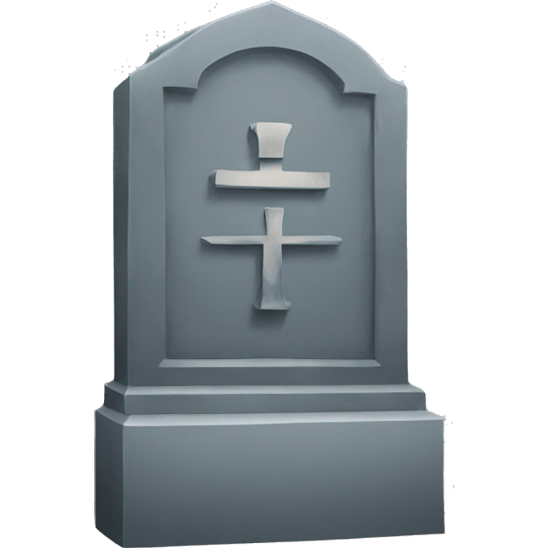 The livng tombstone logo emoji