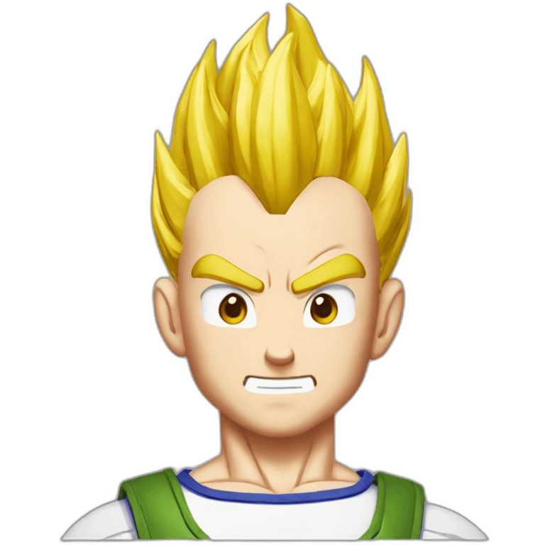 Vegetafrom dragon ball z emoji