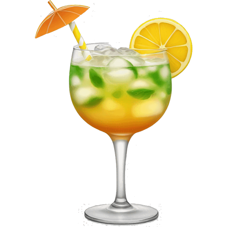 Cold drinks cocktail emoji