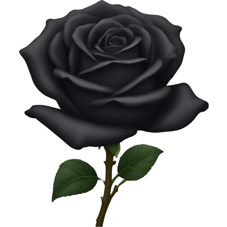 Black Rose emoji