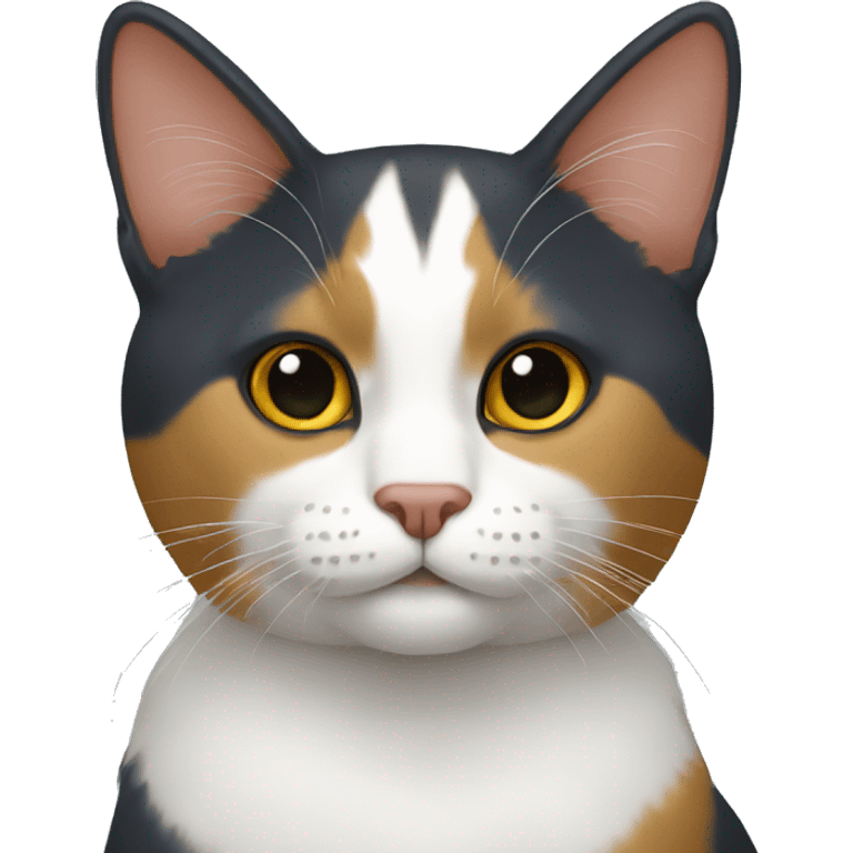 Gato tricolor emoji