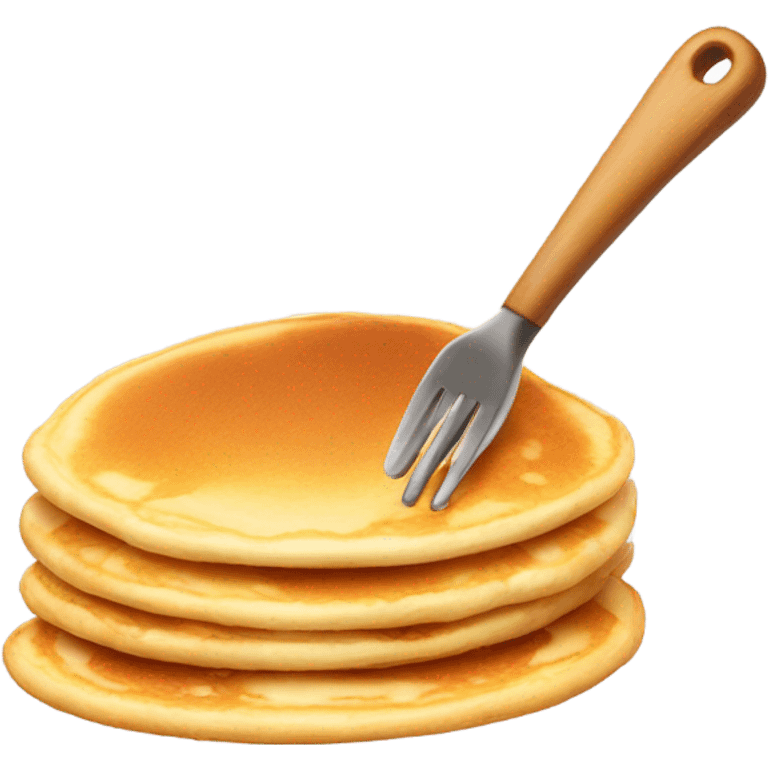 Flipping a pancake  emoji