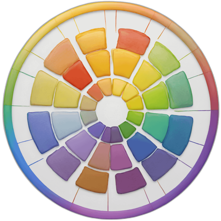 color wheel emoji