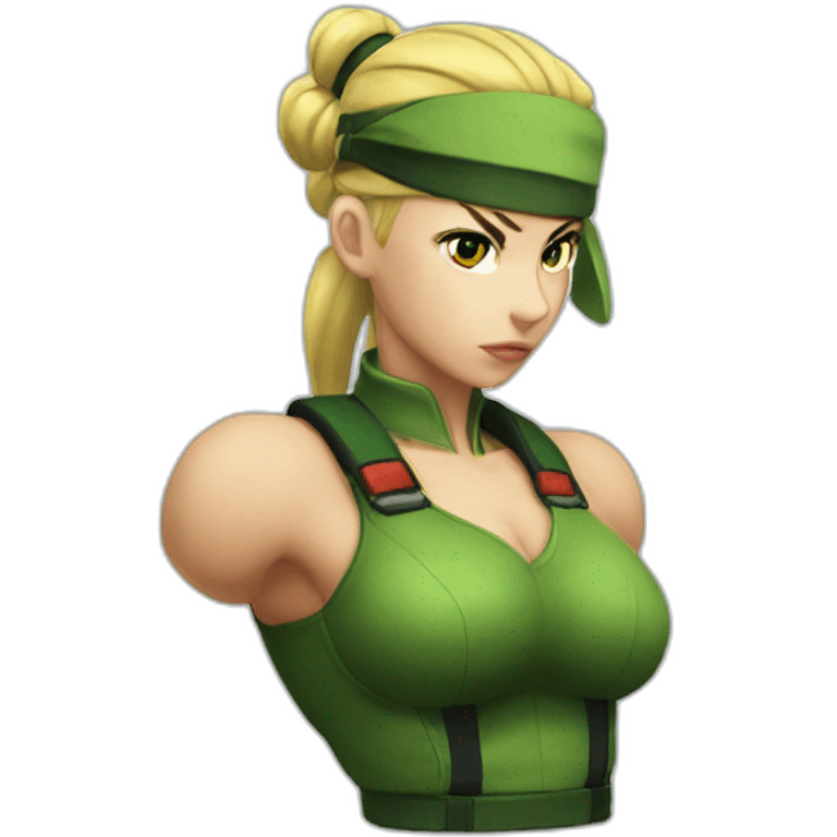 cammy street fighter emoji