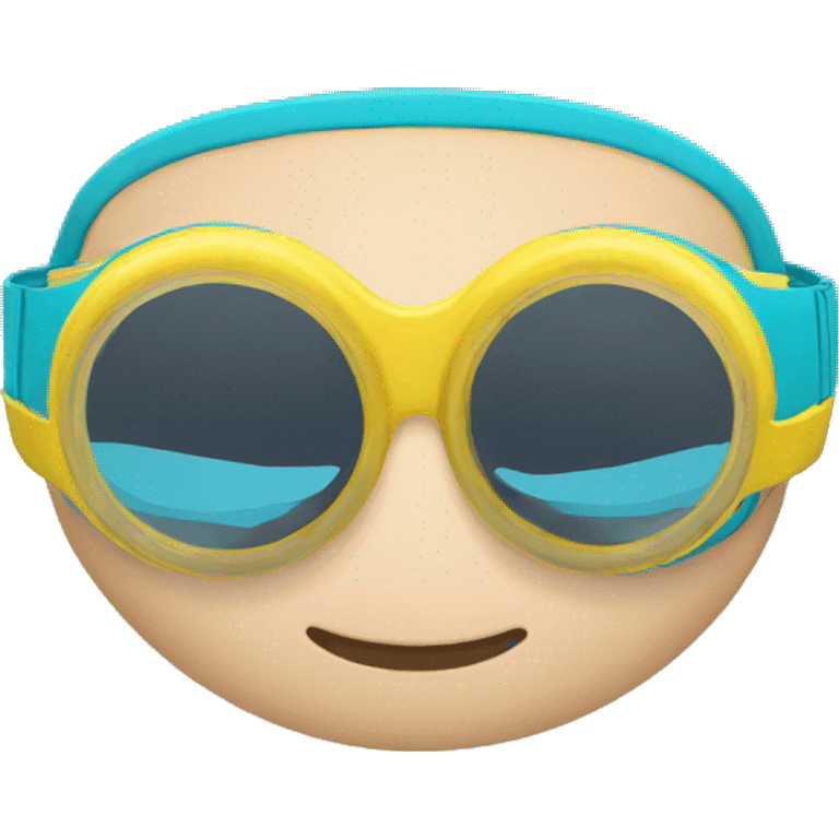 swimming goggles emoji