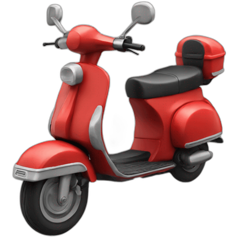 red scooter emoji