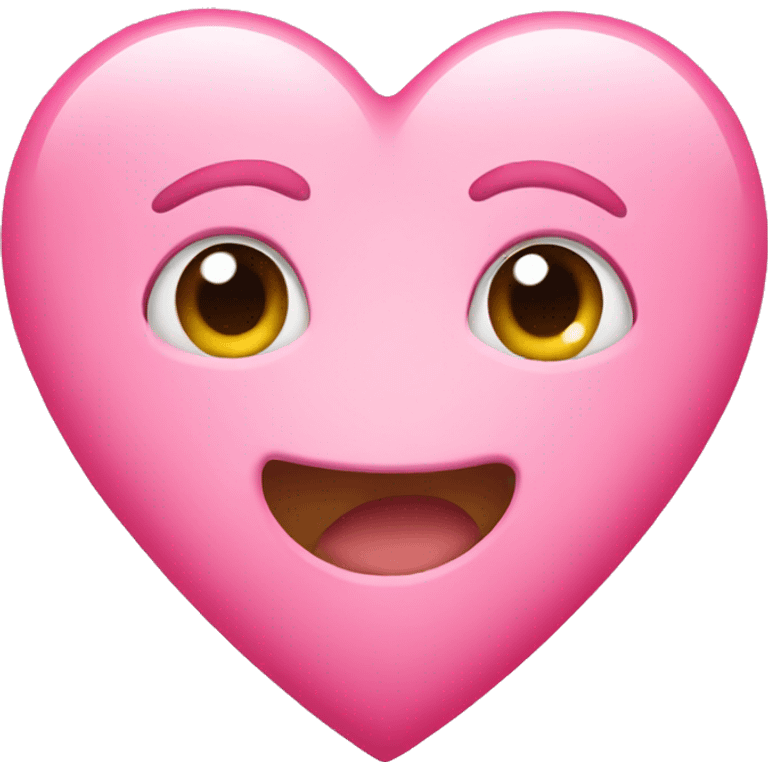 cute pink heart  emoji