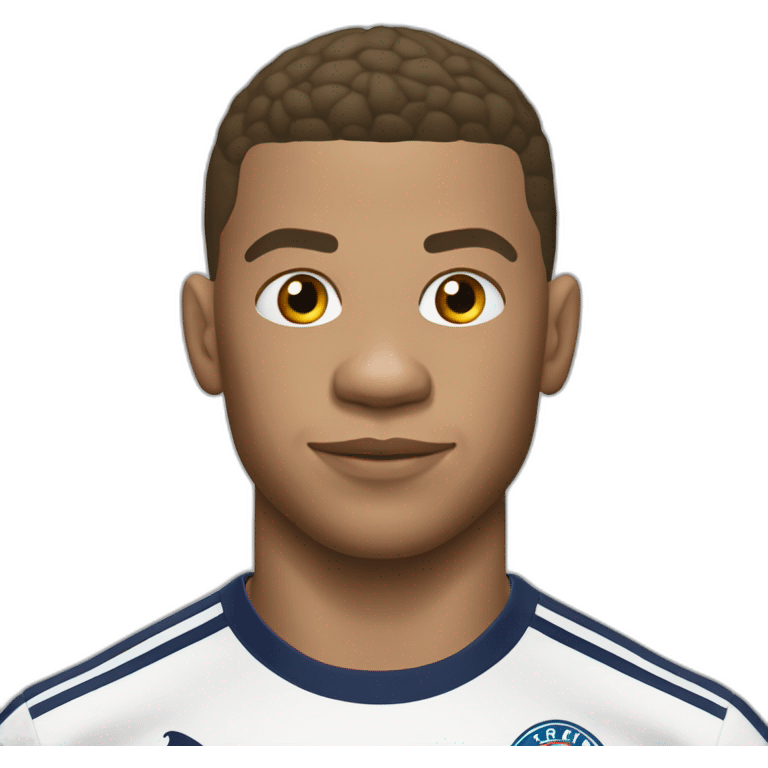 Mbappé marque un but emoji