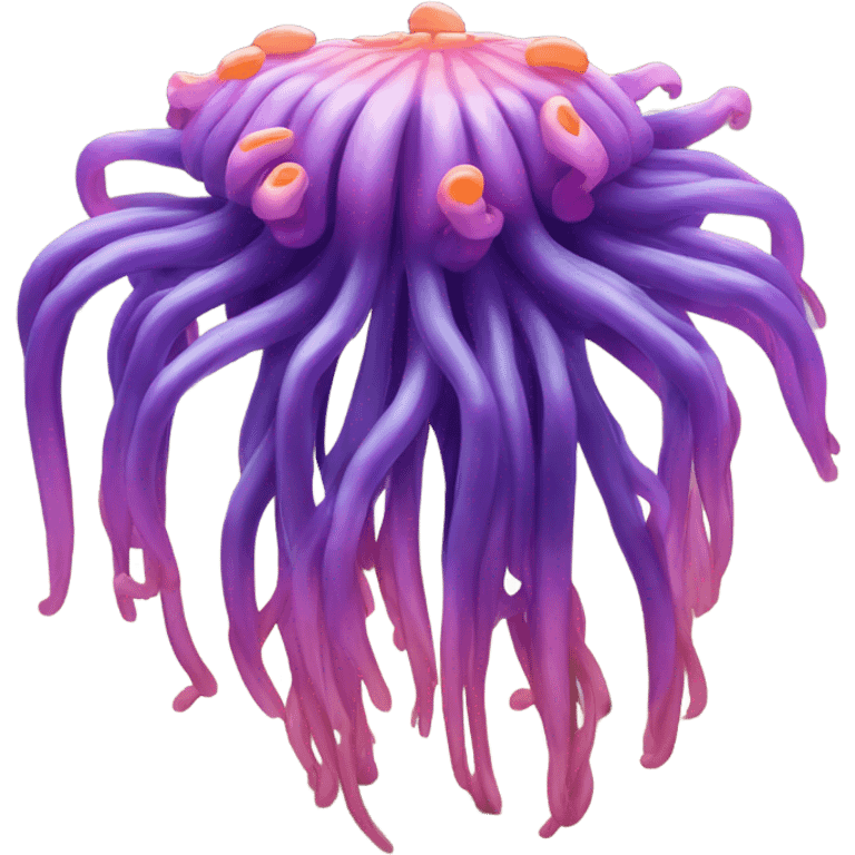 sea anemone emoji