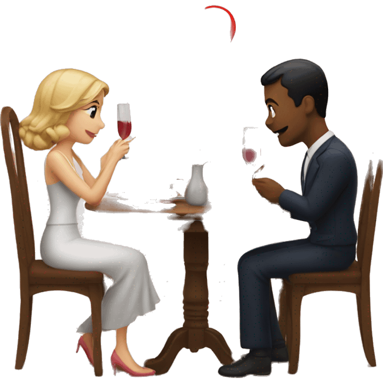 Romantic dinner emoji