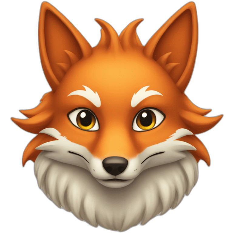 nine-tailed fox emoji