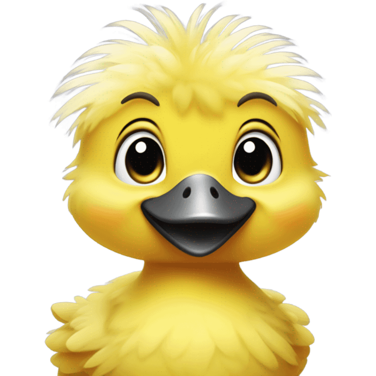 Cute duck emoji