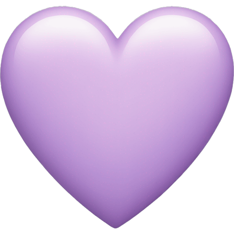 pastel purple heart emoji