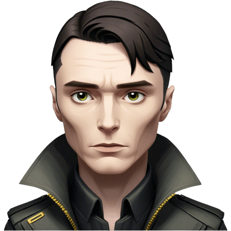 Cillian Murphy's J Robert Oppenheimer in CyberPunk 2077 emoji