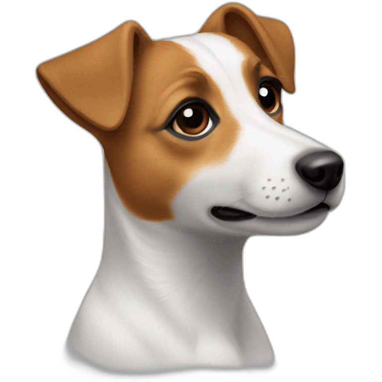 jack russel named milou emoji