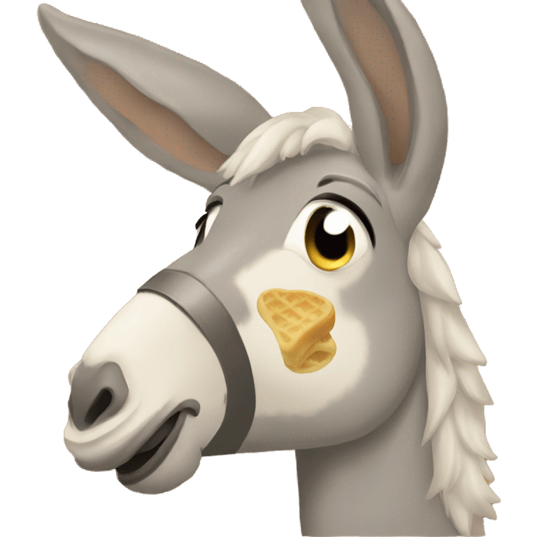 donkey waffle emoji