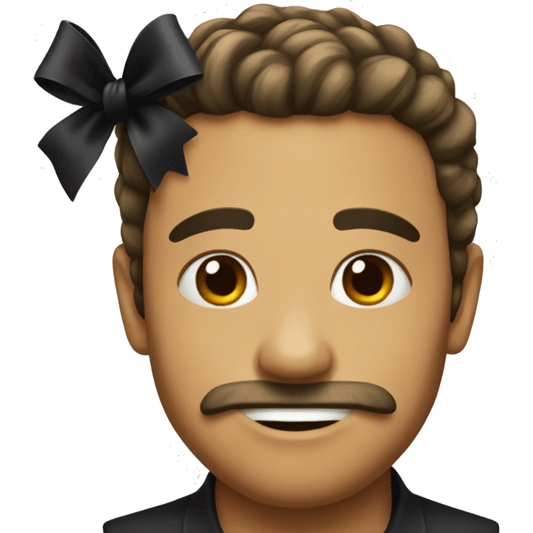 black bow  emoji