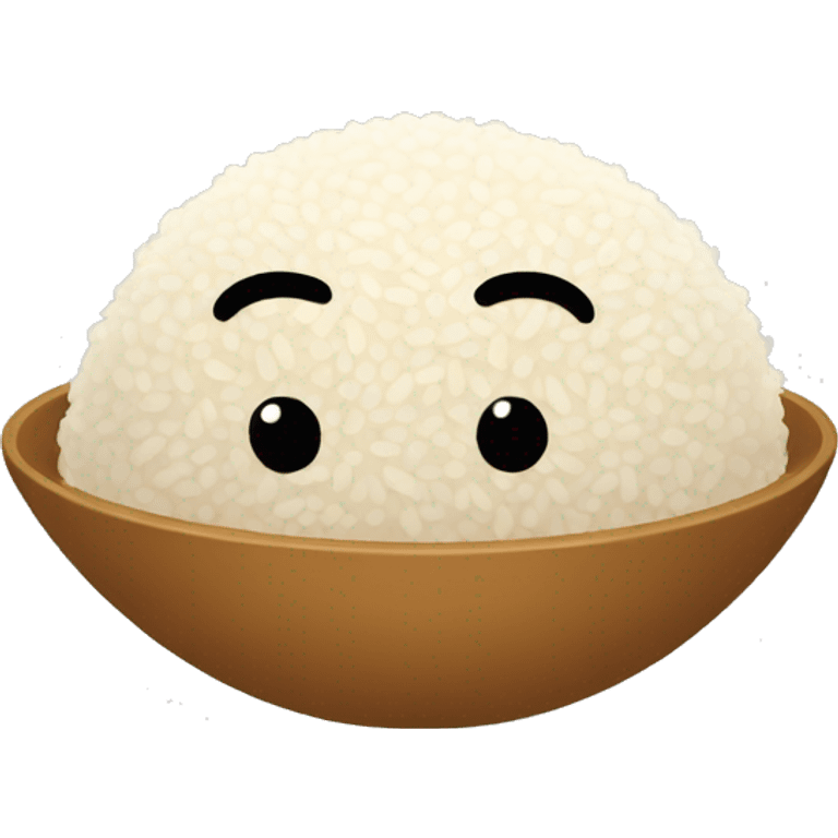 Sesame rice ball emoji