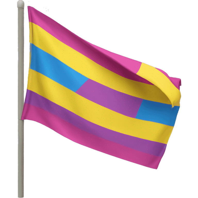 Pansexual flag emoji