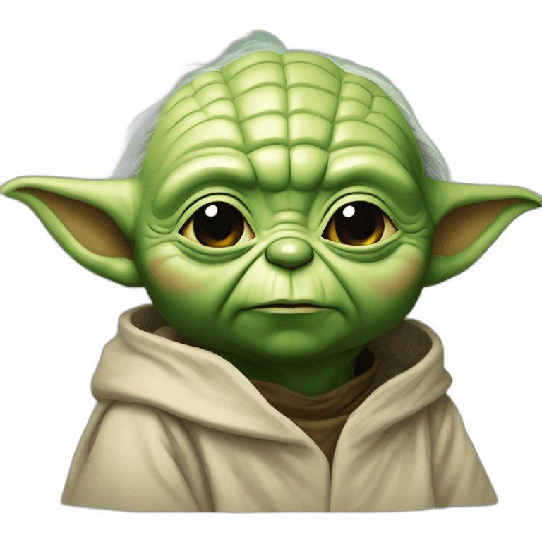 Yoda kiss emoji