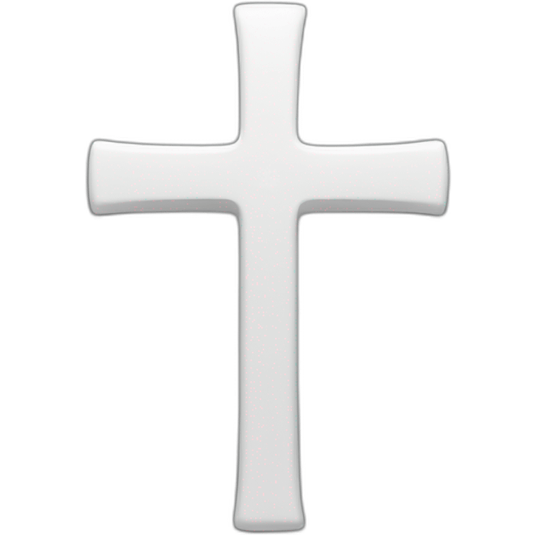 white cross emoji