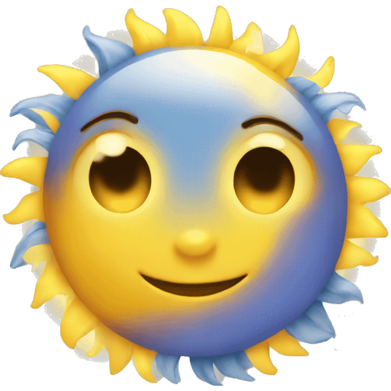 cute sunshine  emoji