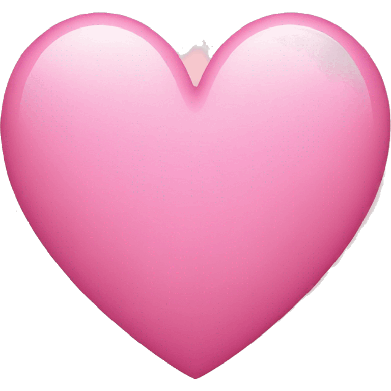 Aesthetic pink heart  emoji