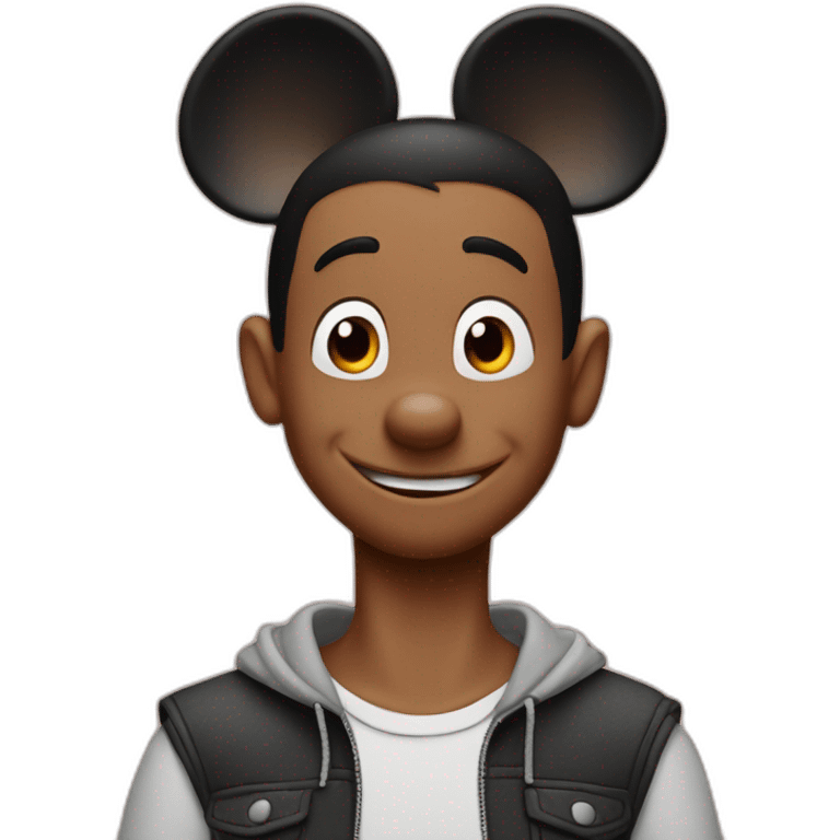 Mikey mouse emoji