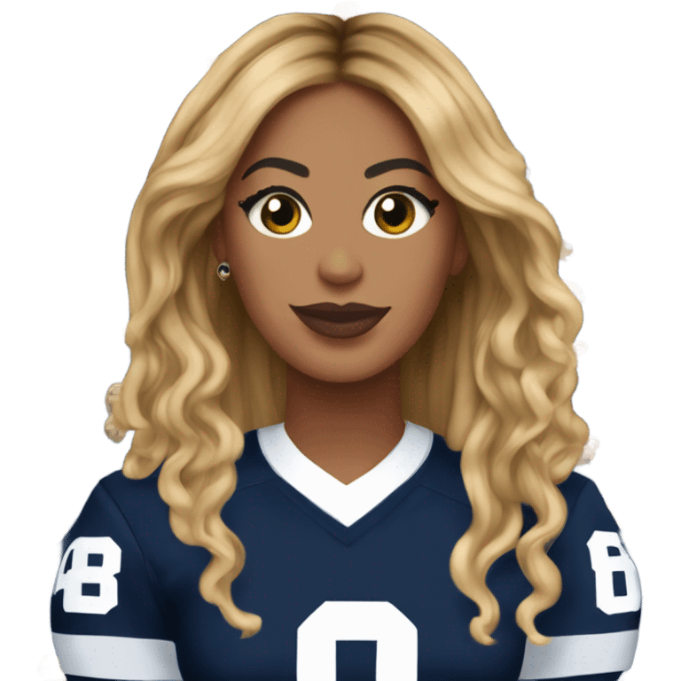 beyoncé penn state jersey emoji