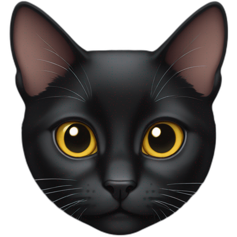 European black cat emoji