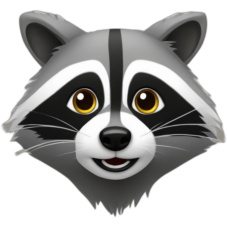 Raccoon emoji