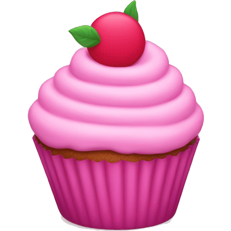 pink cupcake  emoji