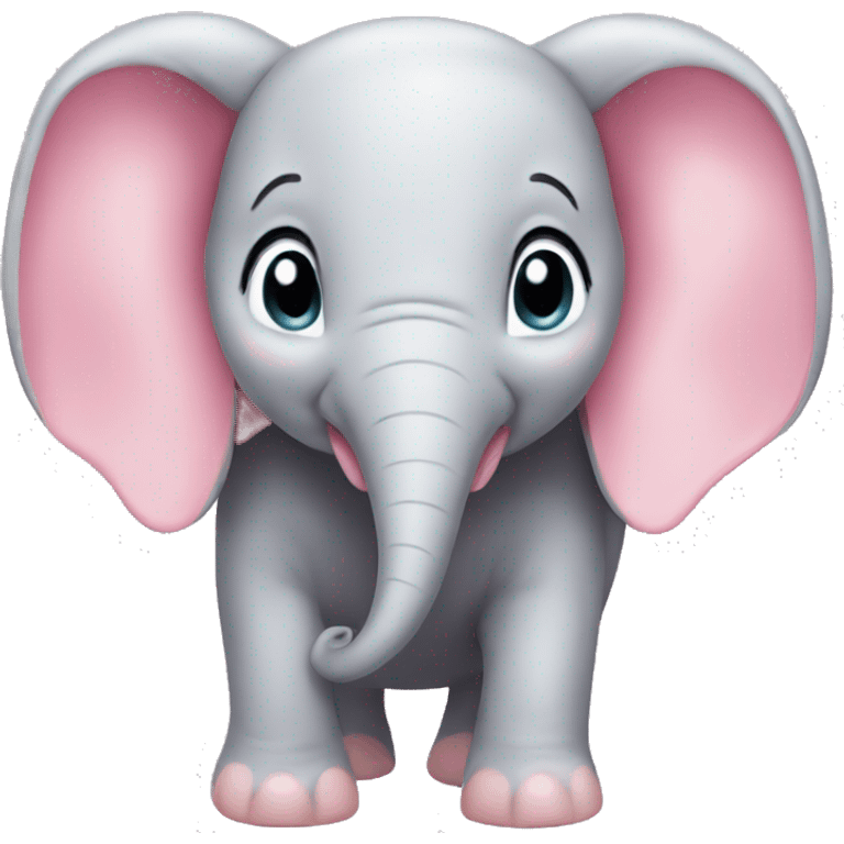 Dumbo pink emoji